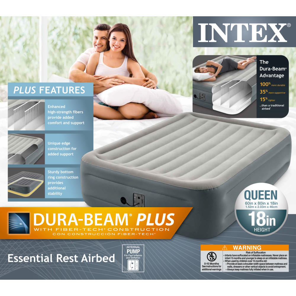 QUEEN AIR MATTRESS DURA-BEAM PLUS
