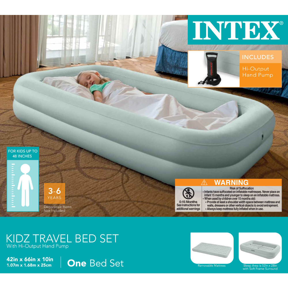 INTEX KIDZ TRAVEL BED SET
