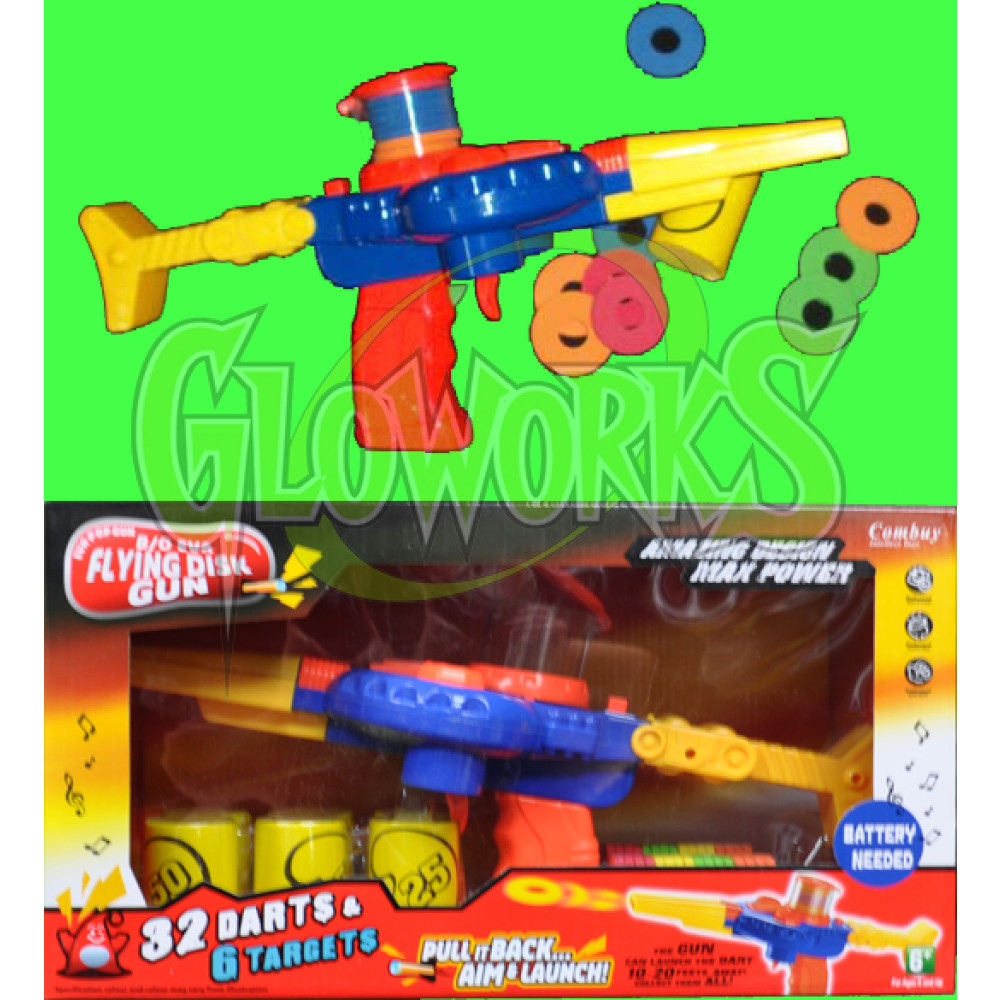 FOAM DISK SHOOTER GUN (1 PIECE)