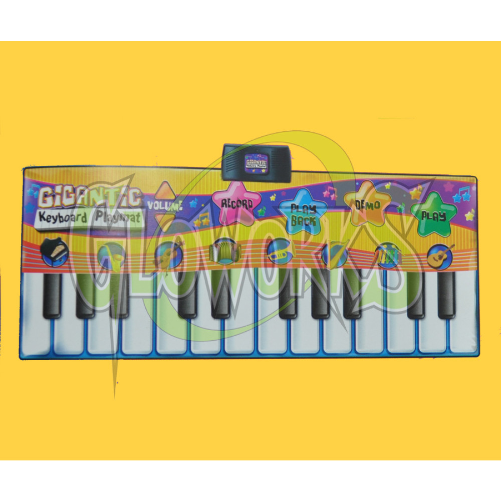 GIGANTIC KEYBOARD PLAYMAT (1 PIECE)