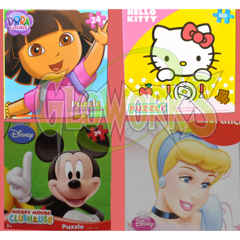 ASSORTED GIRLS BASIC PUZZLES (1 PUZZLE)