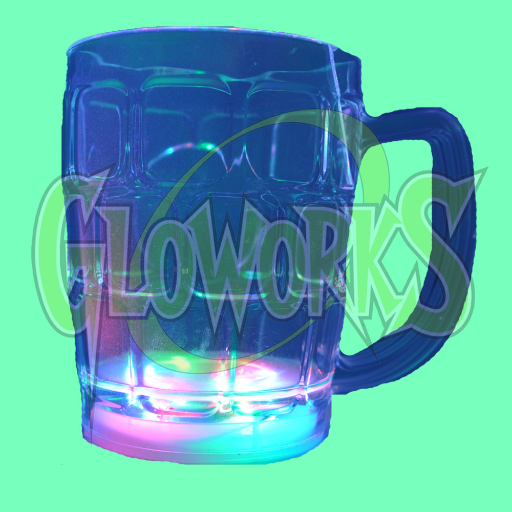LED GLASS - 12OZ BEER MUG (1 PIECE)