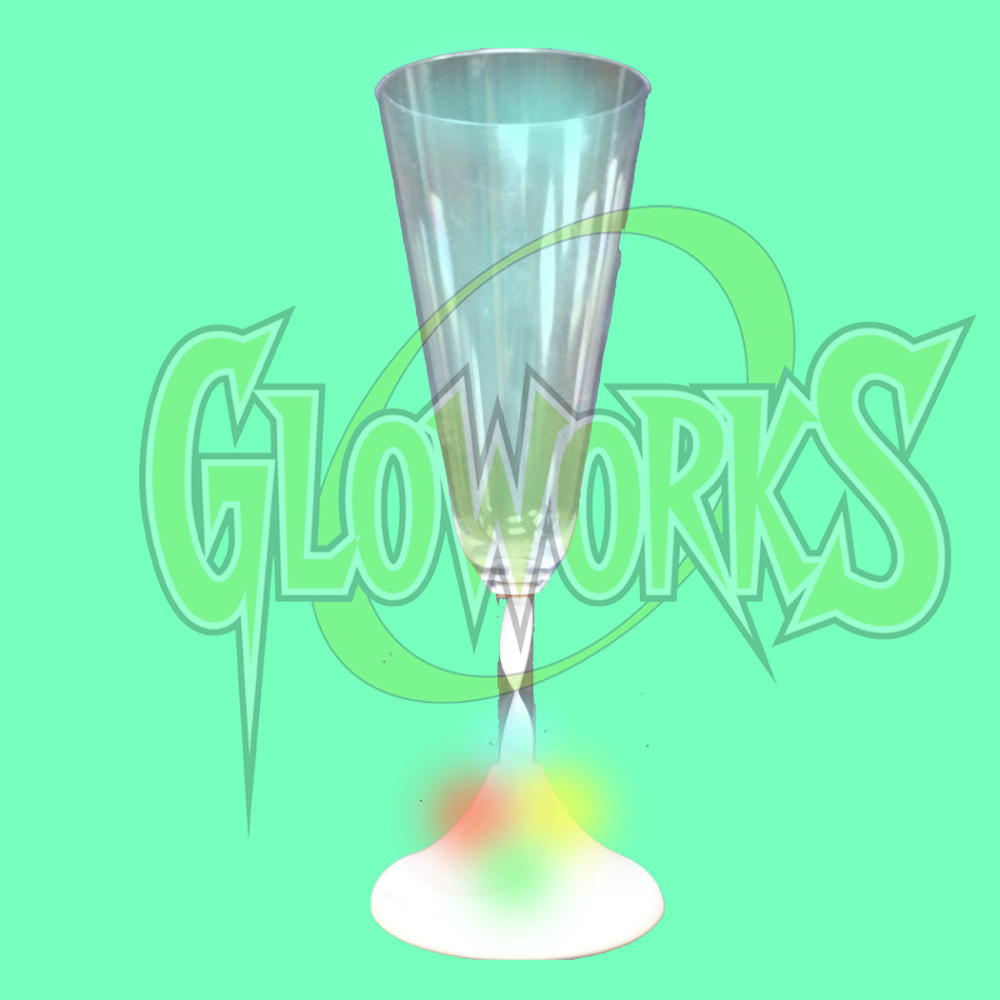 LED GLASS - 7OZ CHAMPAGNE (1 PIECE)