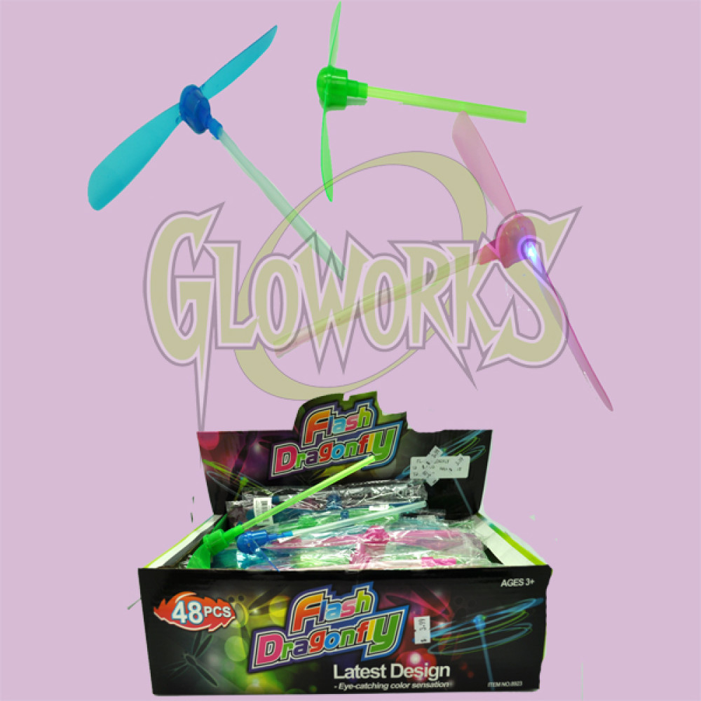 LED DRAGONFLY MINI COPTOR STICK (1 DOZEN)