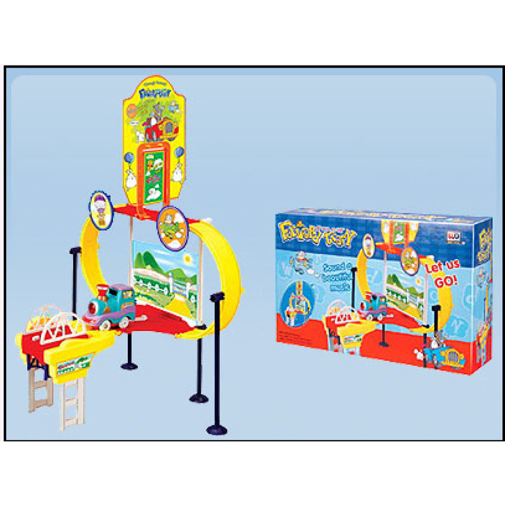 TRACK TOY - MAGNETIC OVERTURN CAR (1 PIECE)