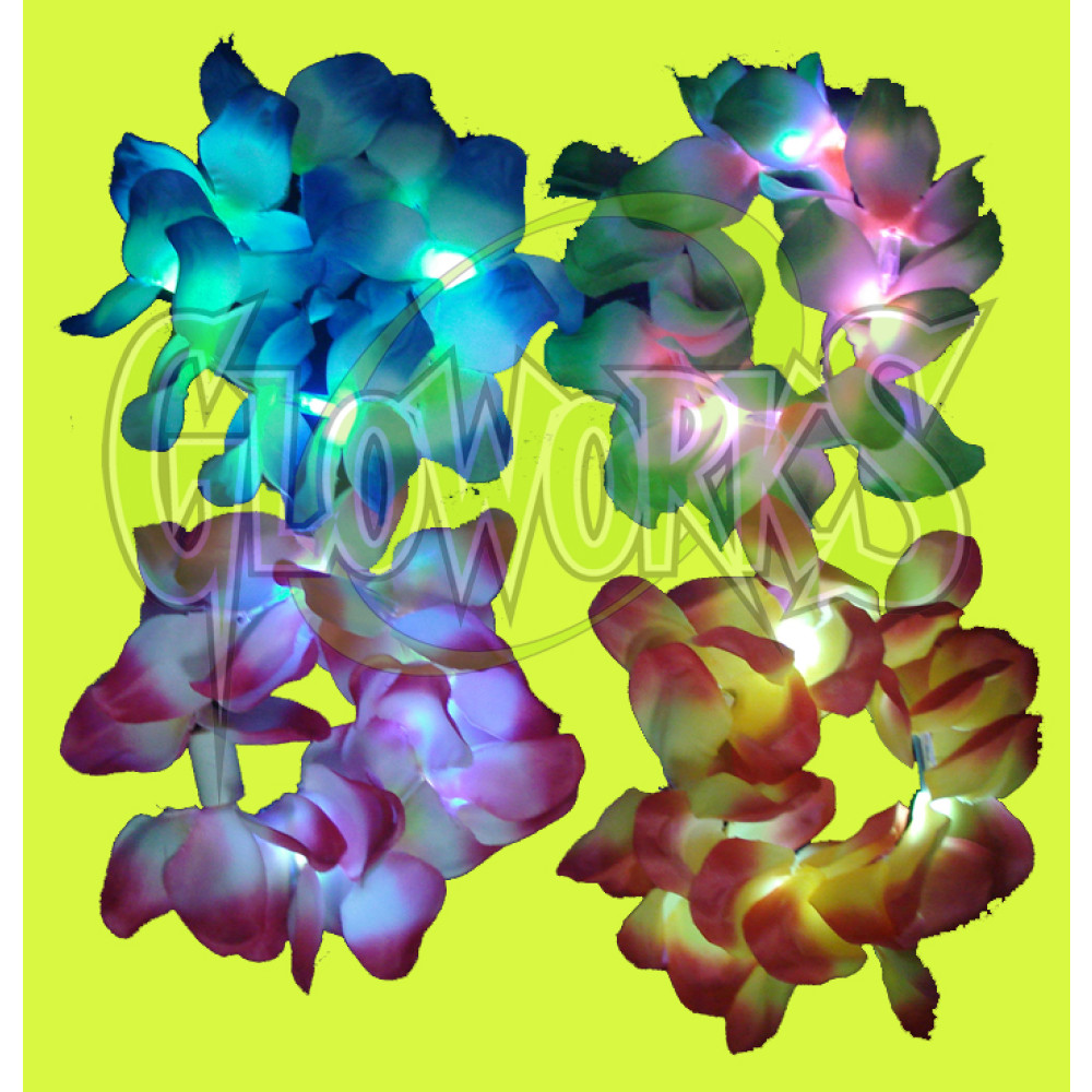 LED LEI BRACELET - ASSORTED COLORS (1 PIECE)
