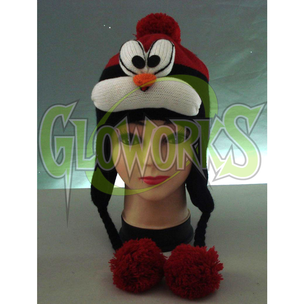 WOOL KNIT PENGUIN ANIMAL HAT (1 PIECE)