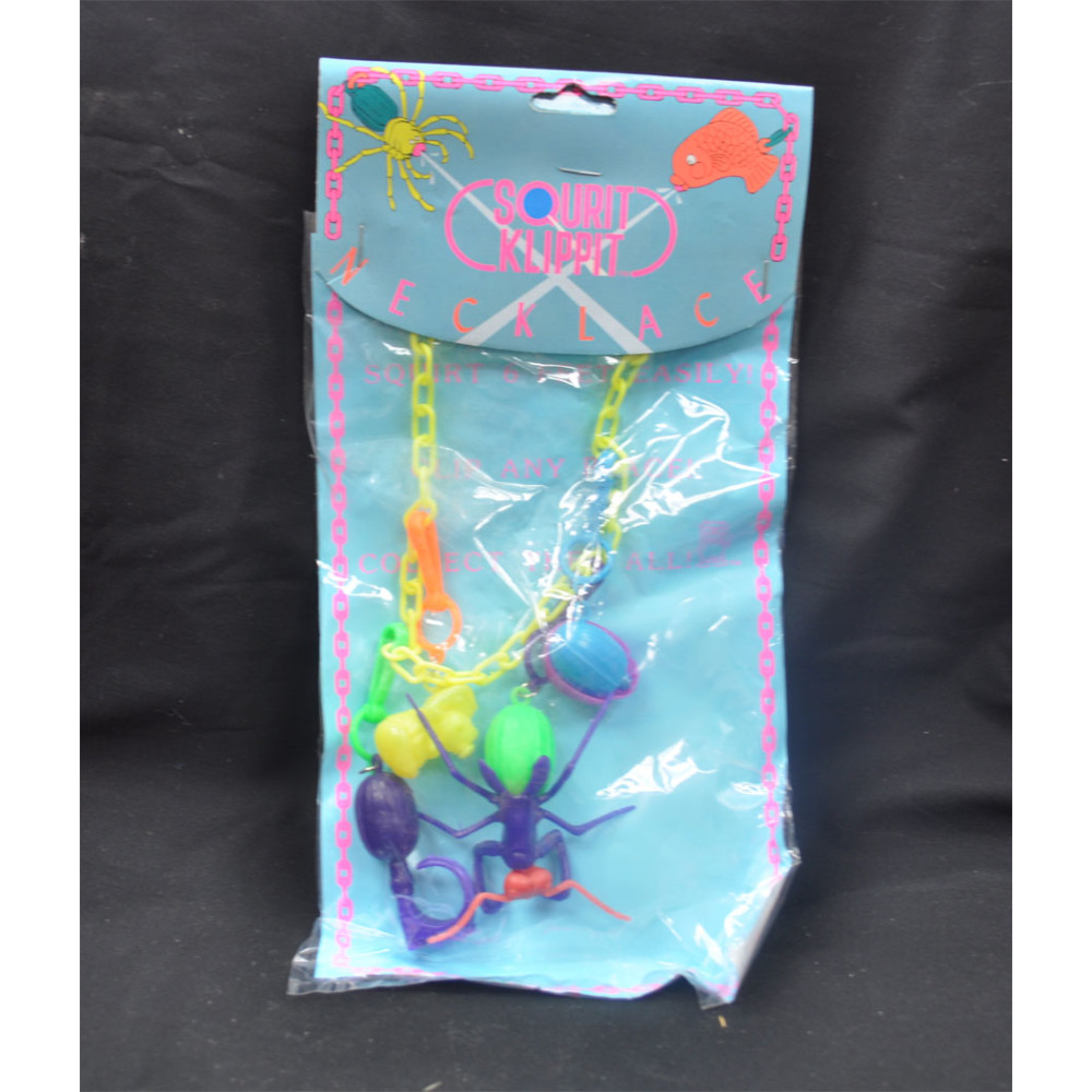 KIDDIE ASSORTED PLASTIC NECKLACES (1 DOZEN)