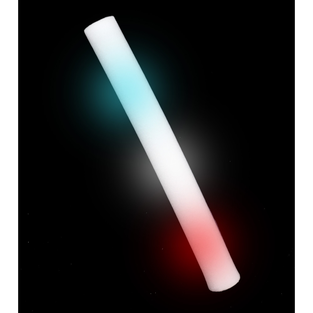 RED/WHITE/BLUE FLASHING RALLY STICKS (1 PIECE)