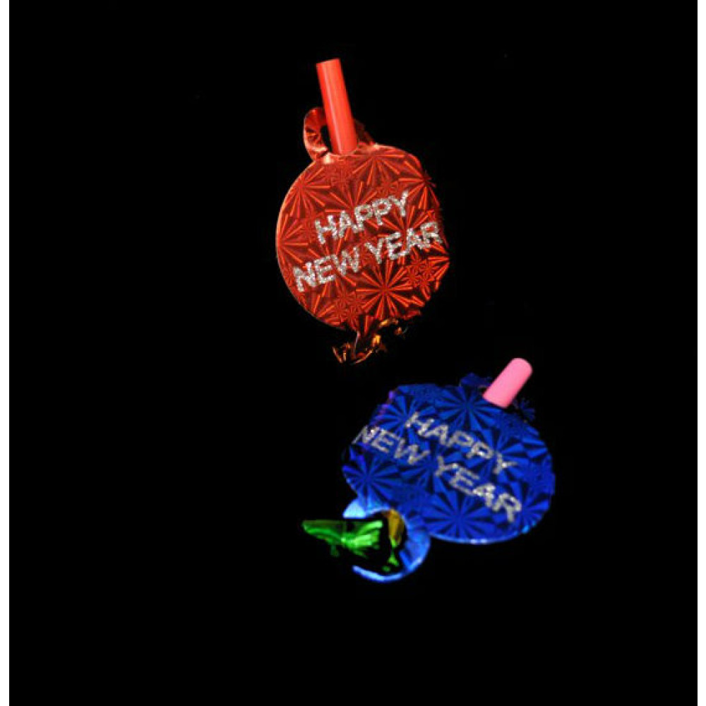 NON-FLASHING NEW YEARS BLOWERS (12 PER PACK)