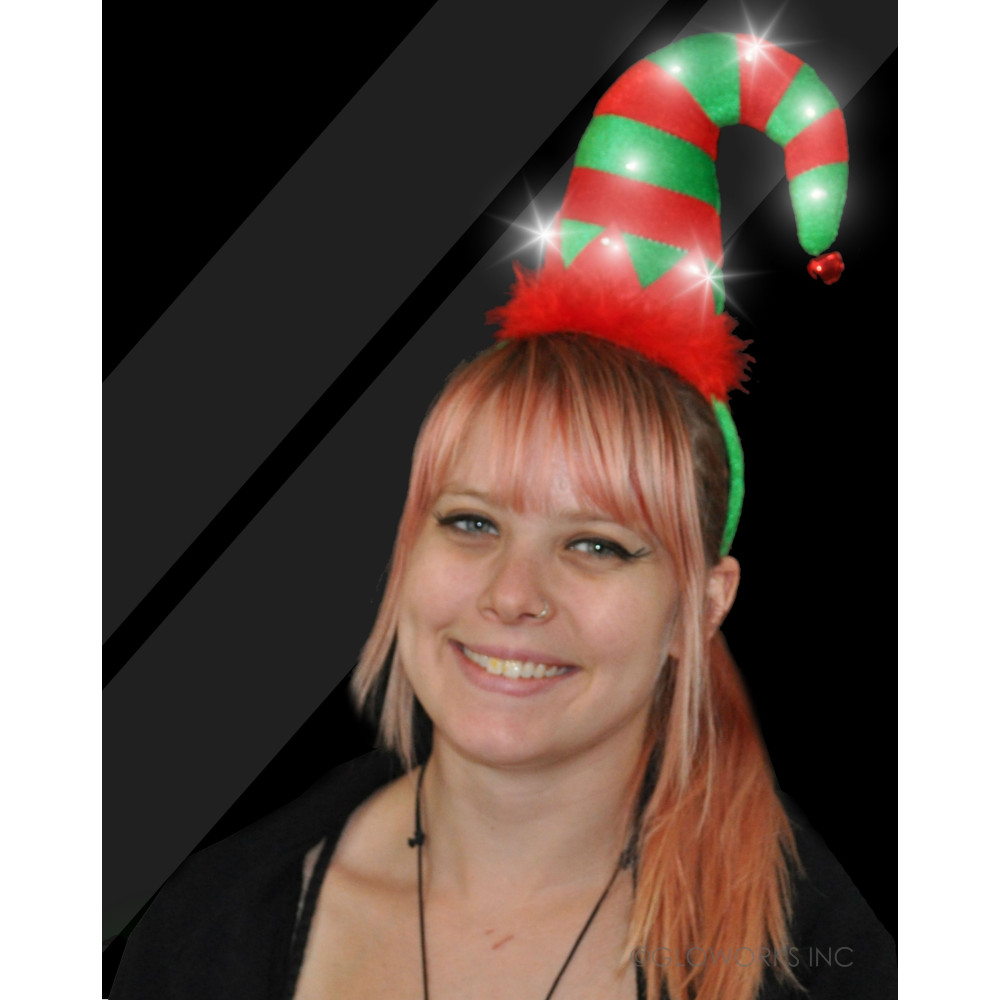 LED FLASHING ELF HEADBAND (1 PIECE)