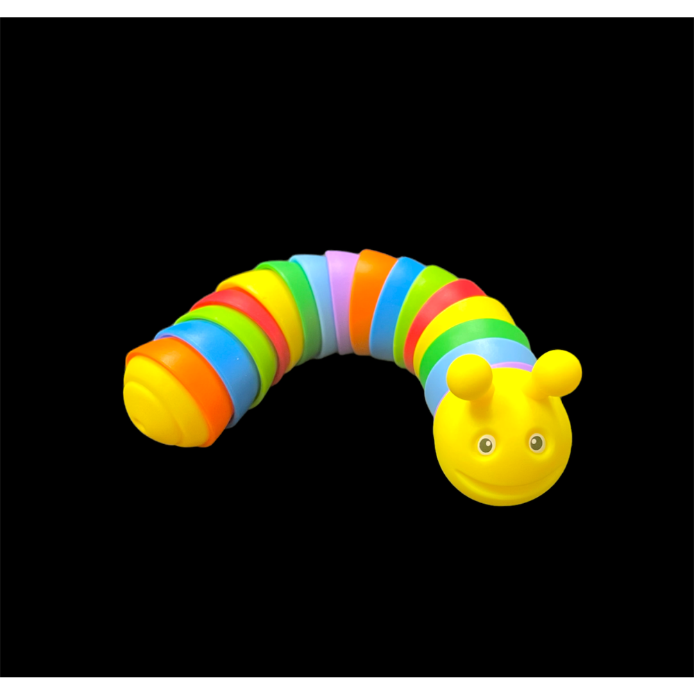 RAINBOW FIDGET CATIPILLAR (1 PIECE)