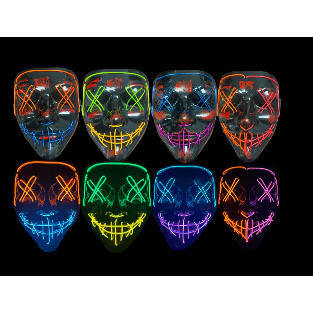 TWO-TONED LED El PURGE MASK ASSORTMENT (1 PIECE)