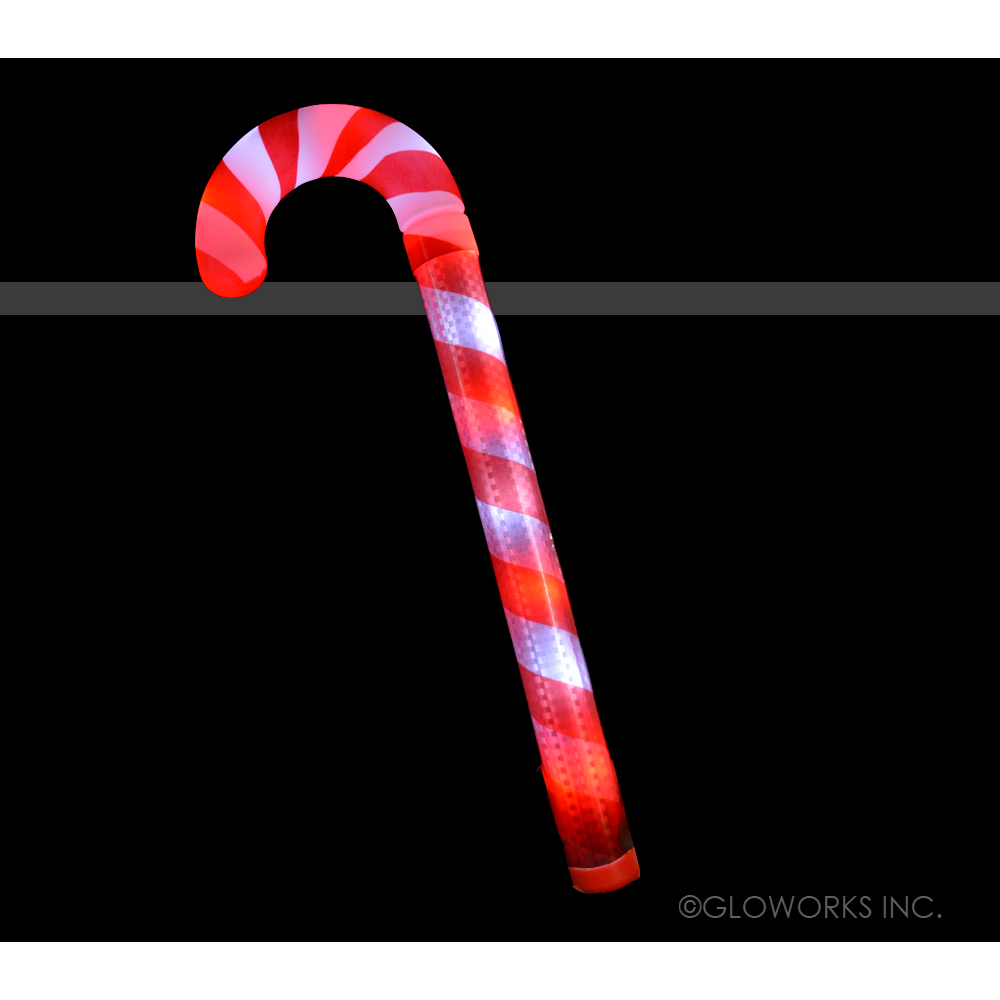 22" CANDY CANE WAND (1 PIECE)