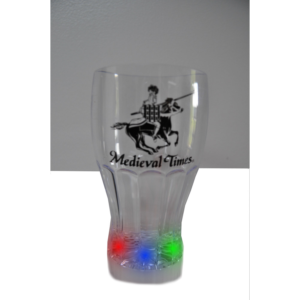 LED GLASS - 12OZ COKE (1 PIECE)