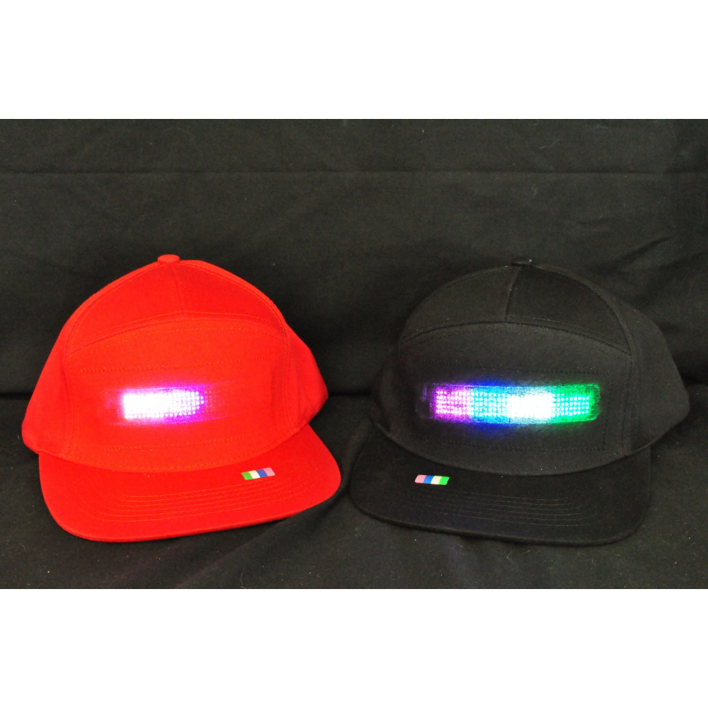 LED SCROLLING HAT 