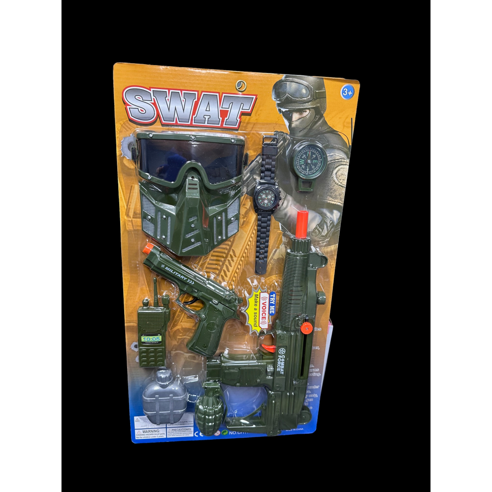 SWAT POLICE PLAY SET 