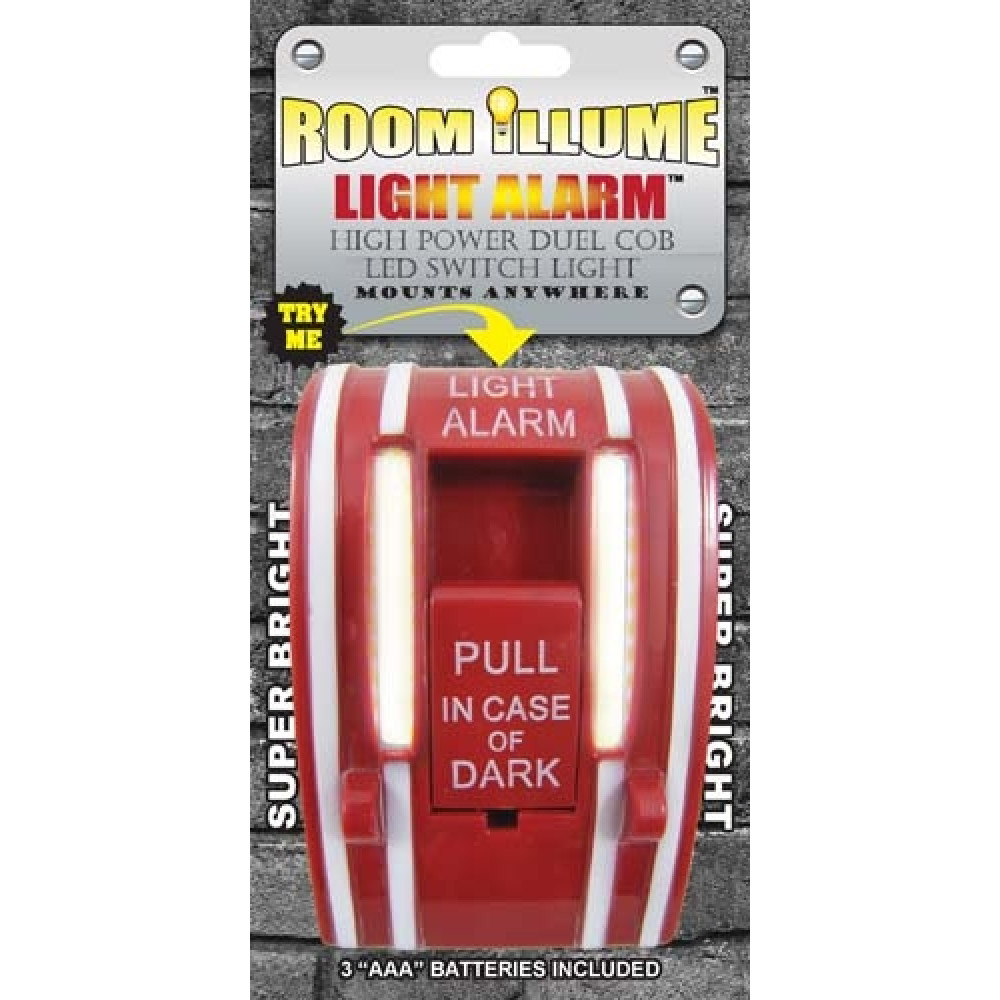 NOVELTY FIRE ALARM LIGHT SWITCH (1 PIECE)