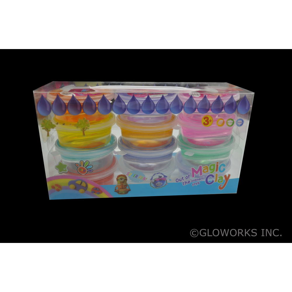 ASSORTED COLOR SLIME IN INDIVIDUAL CONTAINERS (1 PIECE)
