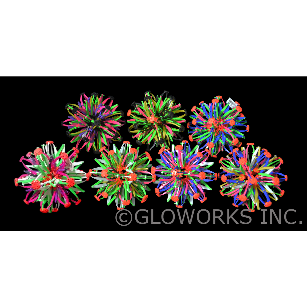 NON-FLASHING ASSORTED COLOR EXPANDABLE BALL (1 PIECE)