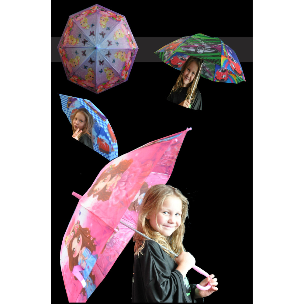 ASSORTED STYLE CHILDREN'S UMBRELLA(1 PIECE)