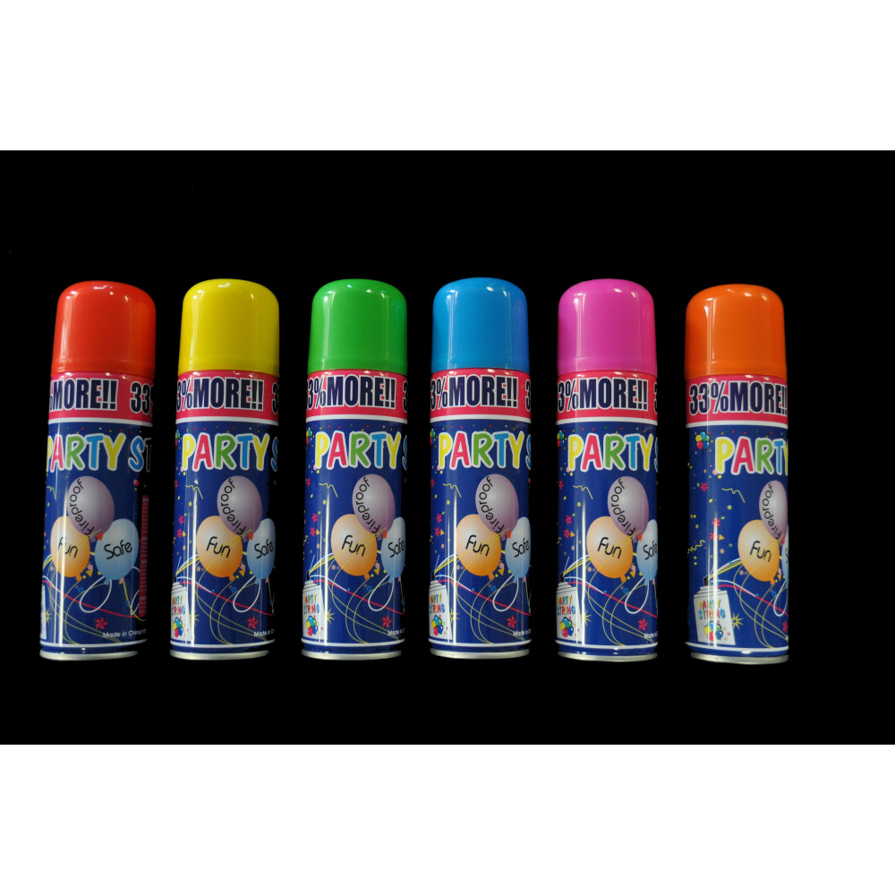 PARTY STREAMER - ASSORTED COLORS (1 PIECE)