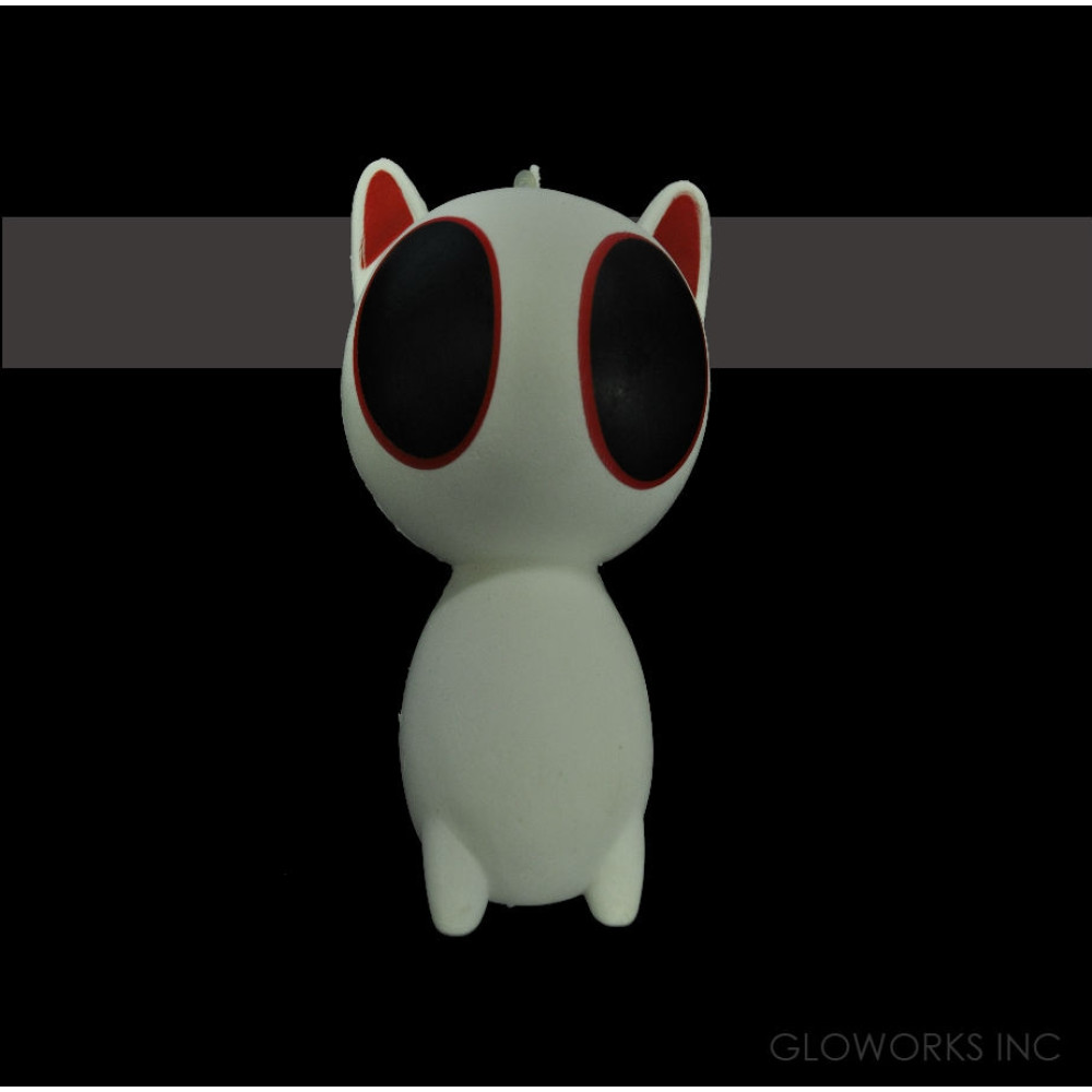 6.0" SLOW RISING SQUISHY CAT WITH LARGE EYES ( 1 PIECE)