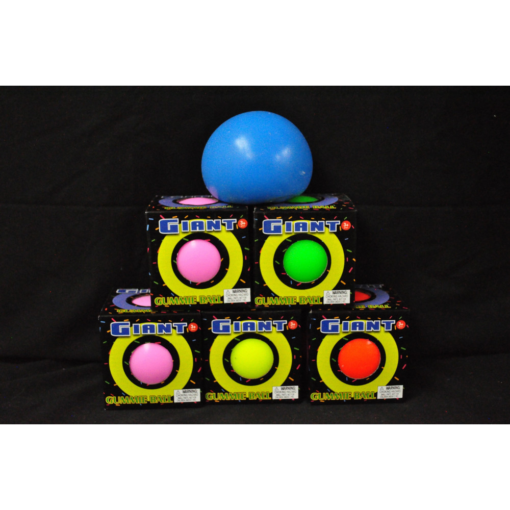 LARGE SQUISHY NEON BALL 