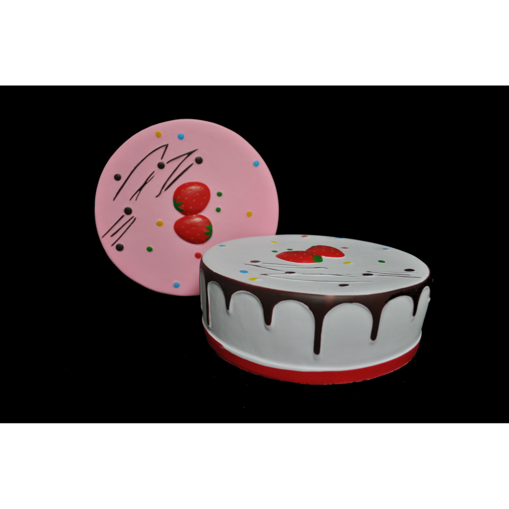 ASSORTED SLOW RISING SCENTED  8" CAKE SQUISHY (1 PIECE)