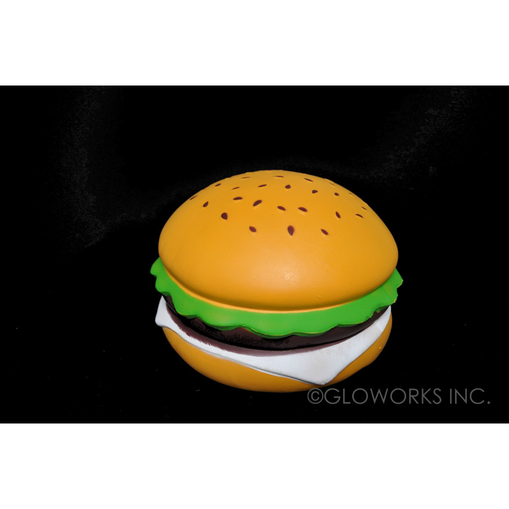 12" SLOW RISING SCENTED BURGER SQUISHY (1 PIECE)