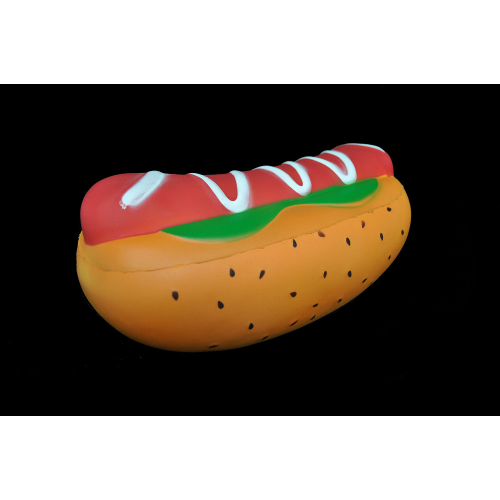 12" SLOW RISING SCENTED HOT DOG SQUISHY (1 PIECE)