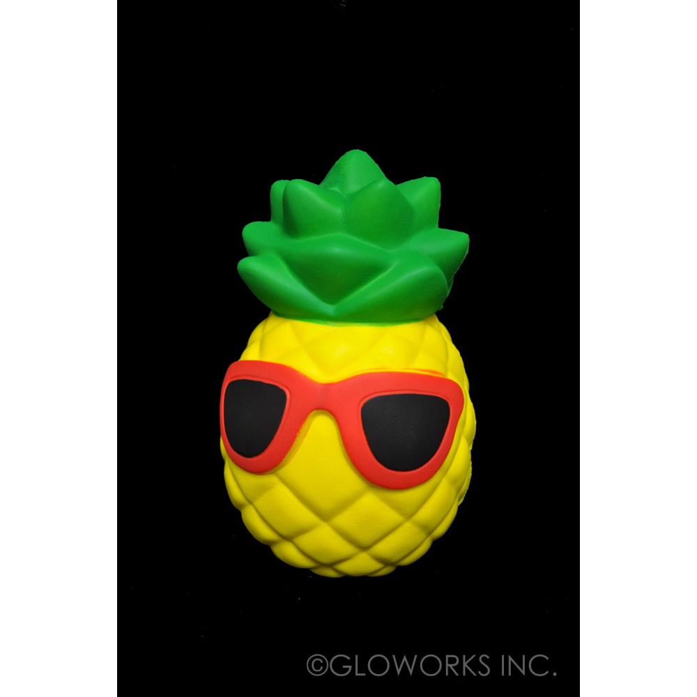4"  SLOW RISING SCENTED PINEAPPLE SQUISHY (1 PIECE)
