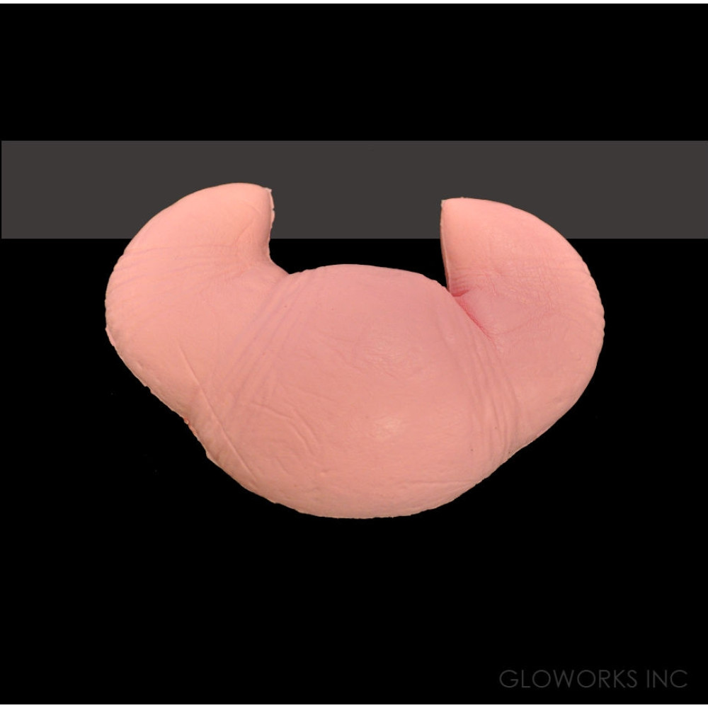 6.5" SLOW RISING PINK SQUISHY CROISSANT ( 1 PIECE)