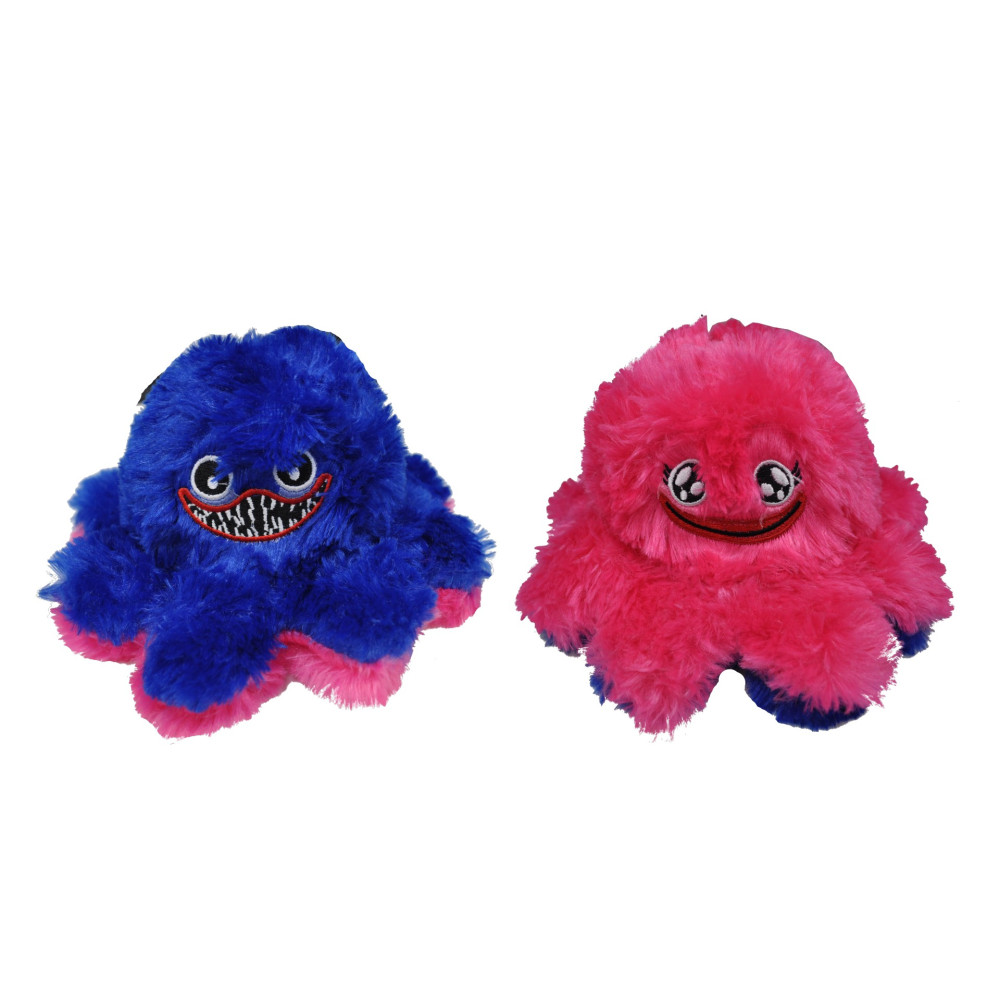ASSORTED COLOR HUGGY WUGGY PLUSH FLIP OCTOPUS TOY (1 PIECE)