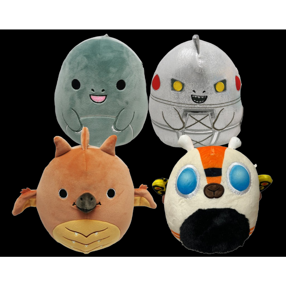 8" ASSORTED GODZILLA SQUISHMALLOW PLUSH (1 PIECE)
