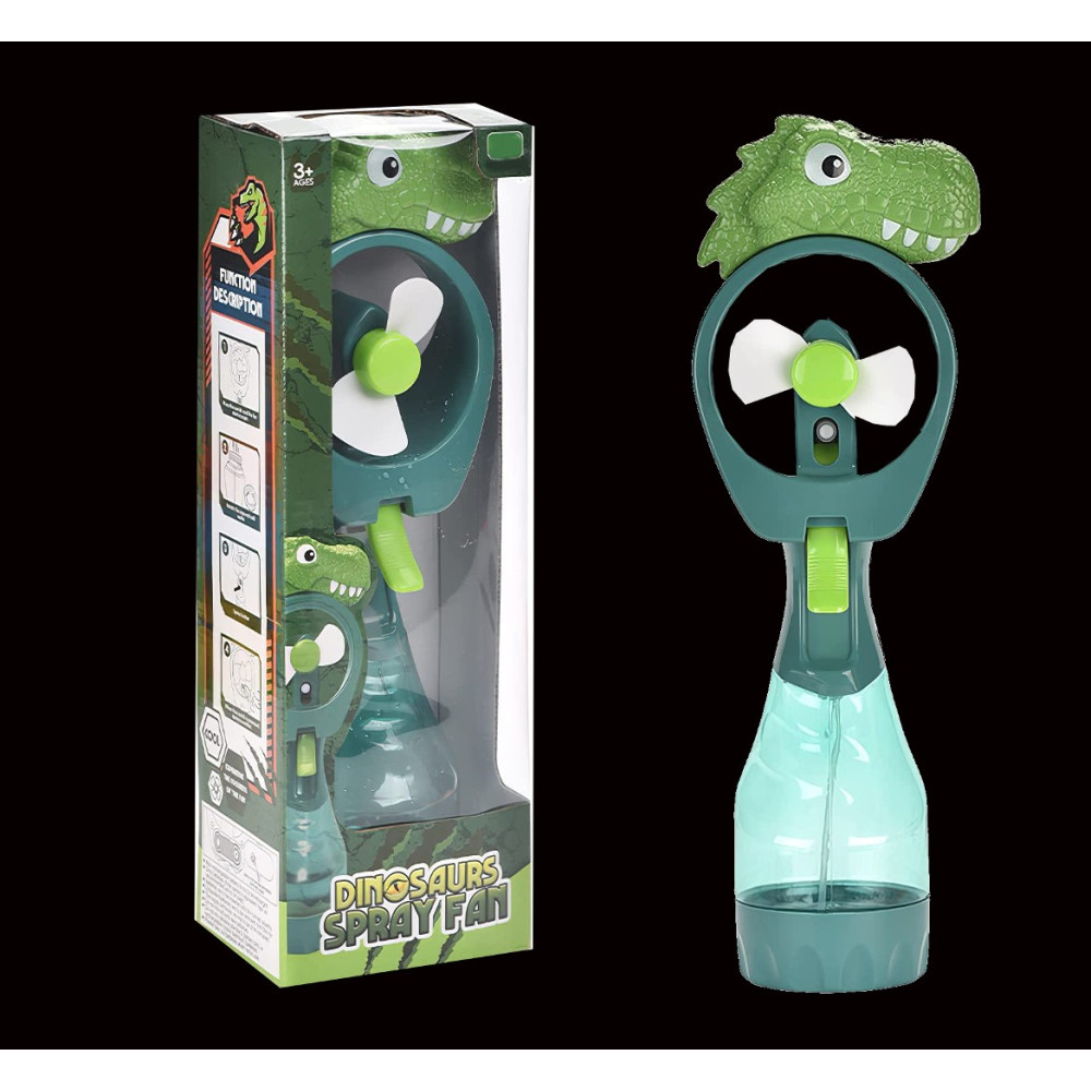 10" WATER MIST FAN - DINOSAUR (1 PIECE)