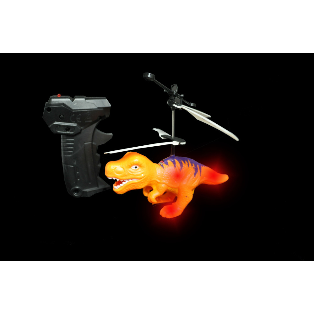 FLASHING REMOTE CONTROLLED DINO COPTER (1 PIECE) 