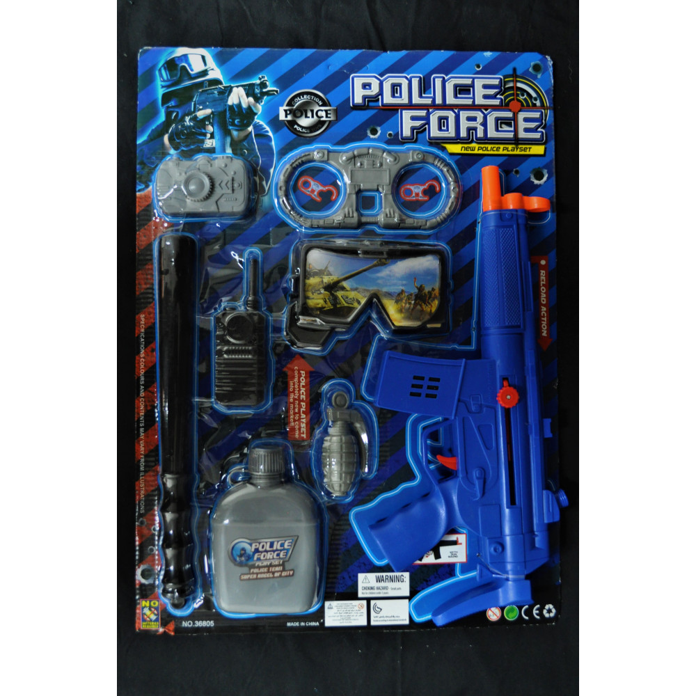 POLICE GUN PLAY SET