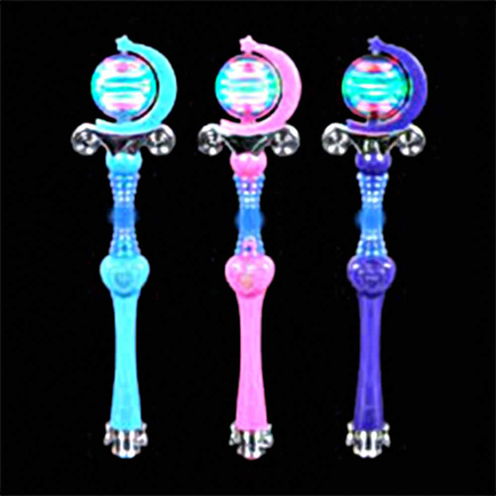 PRINCESS SPINNING LED WAND (1 PIECE)