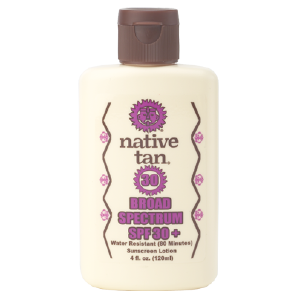 NATIVE TAN SPF 30 LOTION 4 OZ 
