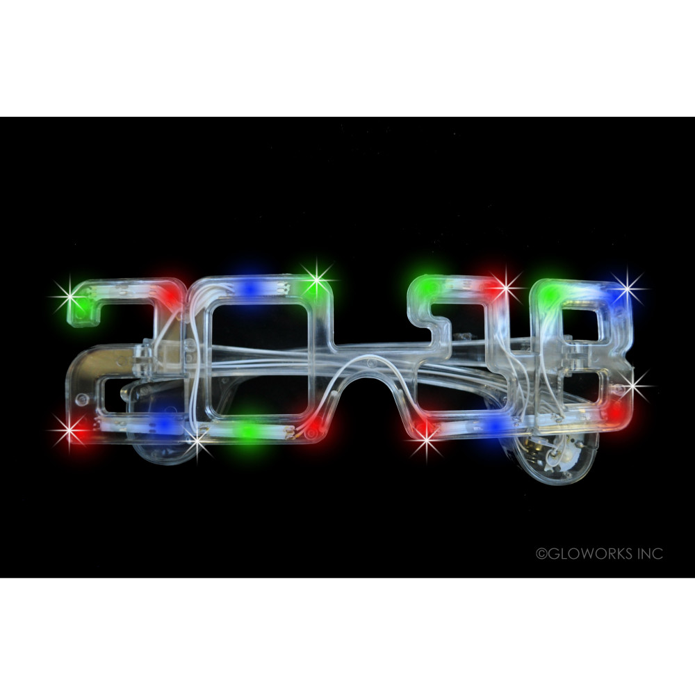 2018 SHAPED LED SUNGLASSES (1 PIECES)