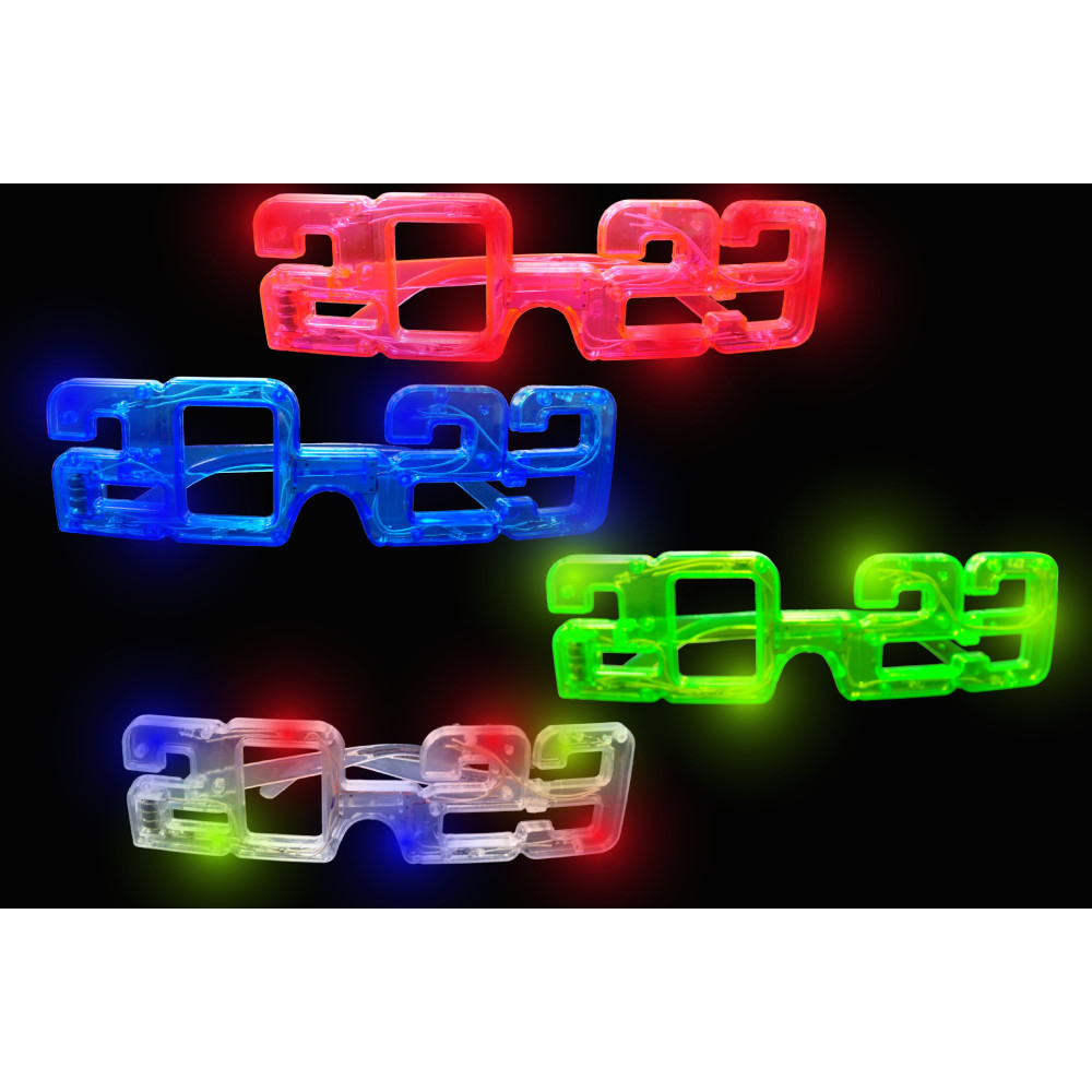 LED NEW YEAR 2023 GLASSES