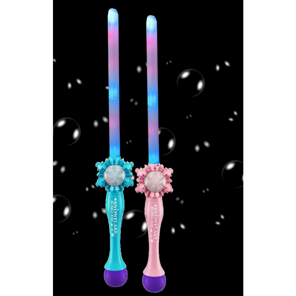 LED SNOWFLAKE BUBBLE SWORD (1 PIECE)