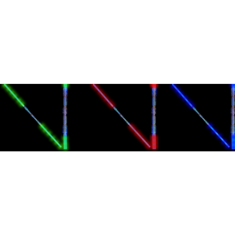LED DOUBLE SIDED SINGLE COLOR SWORD (1 PIECE)