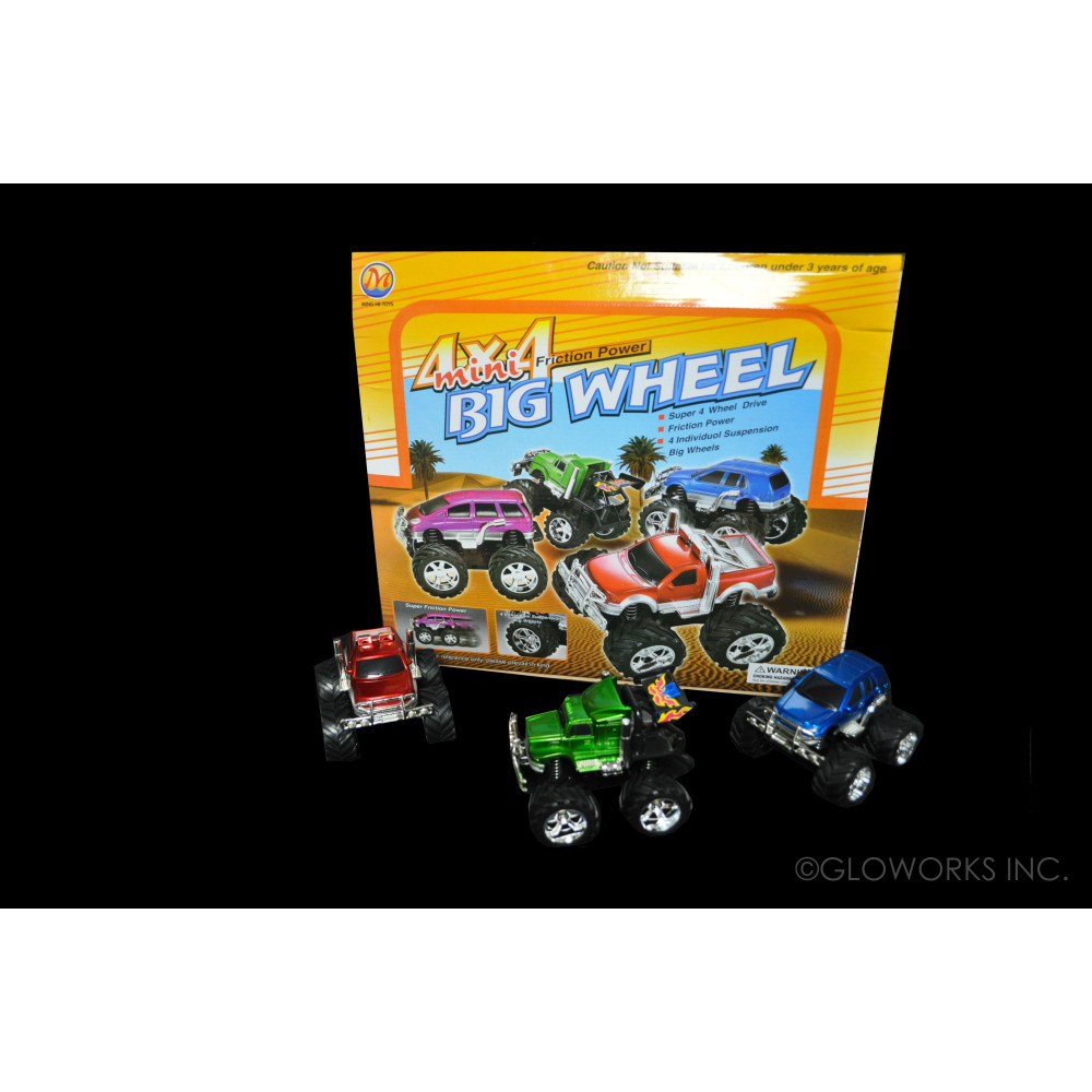 FRICTION 4X4 MINI POWER MONSTER TRUCK (1 PIECE) 