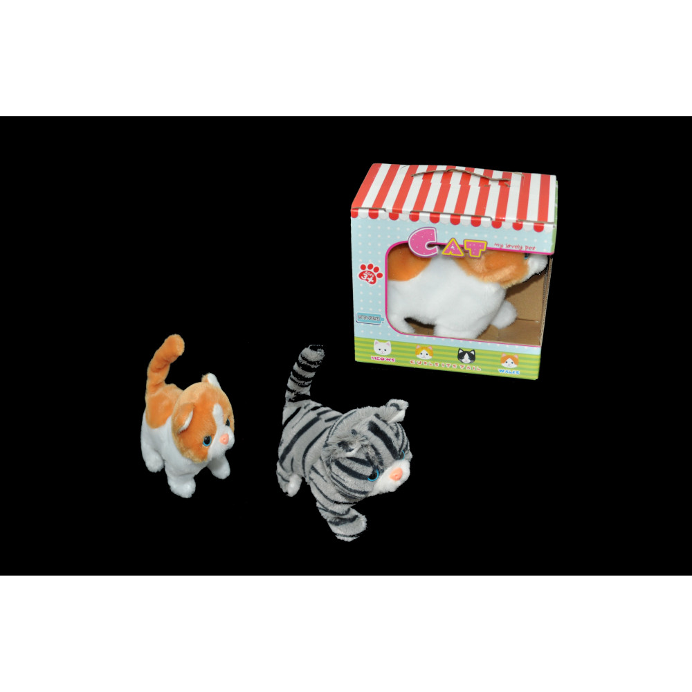 WALKING KITTY WITH SOUND (1 PIECE)