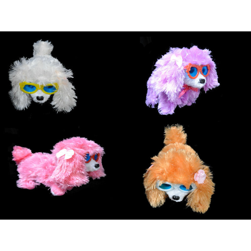ASSORTED STYLE WALKING BARKING POODLE