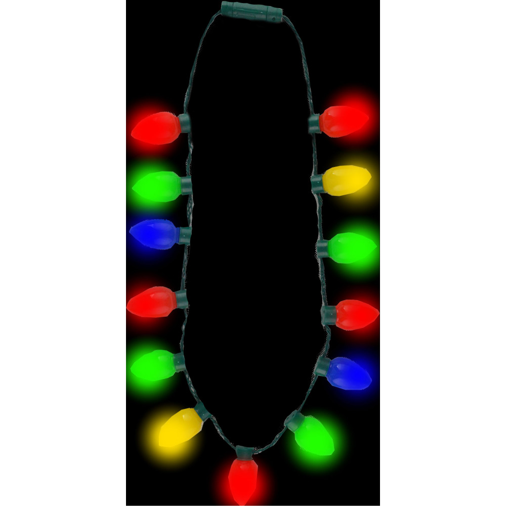 LARGE LED BULB NECKLACE (1 PIECE)