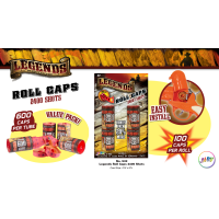 LEGENDS OF THE WILD WEST 2400 CAP ROLLS (1 PIECE)