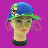 Nintendo Super Mario Bros. Luigi Snapback Ball Cap (1 PIECE)